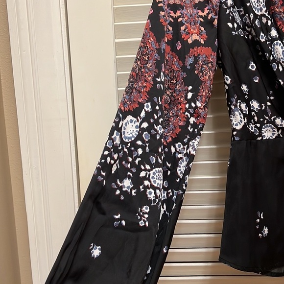 10. Free People Run Free Blouse in Night Combo - Picture 16 of 17